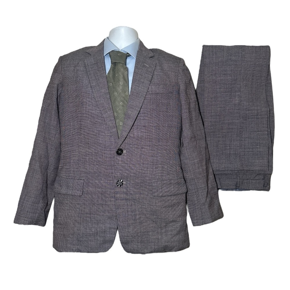 Elegant Charcoal Men's Suit